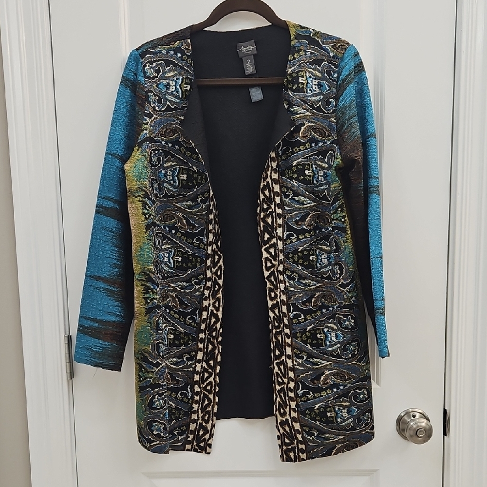 Women's Multicolor Patterned Jacket